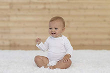 Load image into Gallery viewer, GERBER Baby 5-Pack Organic Long-Sleeve Onesies Bodysuit, White, 0-3 Months
