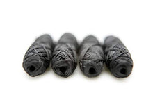 Load image into Gallery viewer, Knotty Floss Refills of Bamboo Activated Charcoal No Knot Floss with Grapefruit Seed Extract - Eco-friendly Vegan - 4 Refill Packs
