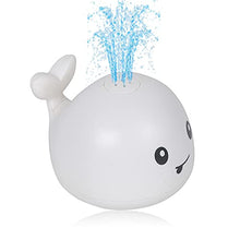 Load image into Gallery viewer, Leipal Baby Bath Toys for Kids Light Up Whale Bath Toys Sprinkler Bathtub Toys for Toddlers (White)
