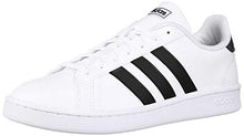 Load image into Gallery viewer, adidas Women's Grand Court, Black/White, 8 M US
