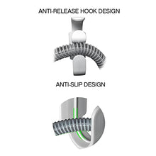 Load image into Gallery viewer, CPAP Hose Hanger with Anti-Skid Function，CPAP Hose Organizer and Headband Hook Combined into one. Provide Stable and Tangle Free CPAP Pipeline System to Make You Sleep Better
