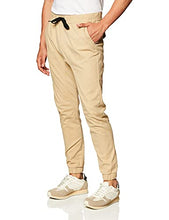Load image into Gallery viewer, WT02 Men's Twill Jogger Pants, New Light Khaki, Large
