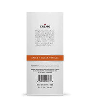 Load image into Gallery viewer, Cremo Spice &amp; Black Vanilla Cologne Spray, An Explosion of Vibrant Spices, Tobacco and Black Vanilla, 3.4 Oz
