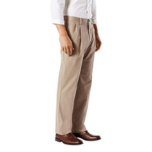 Load image into Gallery viewer, Dockers Men's Classic Fit Easy Khaki Pants - Pleated (Standard), Timber Wolf (Stretch), 36 32
