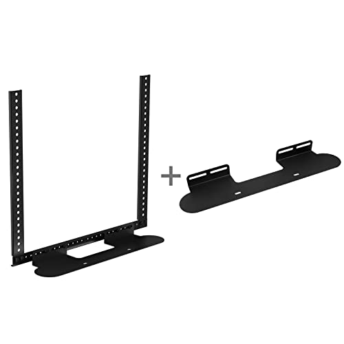 notiela Soundbar Wall Mount for Sonos Beam and Soundbar Mount for Sonos Beam Sound Bar Mount Under or Above TV, Mounting Brackets for Sonos Beam Gen 1, Gen 2
