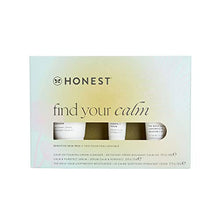 Load image into Gallery viewer, Honest Beauty Find Your Calm Kit Holiday Gift, Calm On Foaming Cleanser + Calm and POREfect Serum + The Daily Calm Lightweight Moisturizer, National Eczema Association EWG Certified, Hypoallergenic

