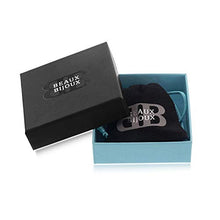 Load image into Gallery viewer, Sterling Silver 16&quot; + 2&quot; Natural Larimar 10mm Bead Necklace
