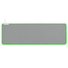 Load image into Gallery viewer, Razer Goliathus Extended Chroma Gaming Mouse Pad: Customizable Chroma RGB Lighting - Soft, Cloth Material - Balanced Control &amp; Speed - Non-Slip Rubber Base - Mercury White
