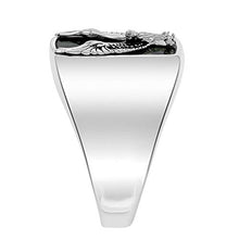 Load image into Gallery viewer, Effy 925 Sterling Silver Onyx Eagle Ring, 5.5 TCW IRS0J717XX

