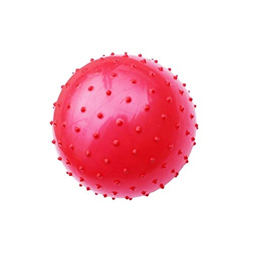 65CM Yoga Ball Inflatable Massage Balls Balance Between Men and Women Thick Explosion-Proof Fitness Ball Pregnant Women Lose Weight Yoga Accessories (Color : Red)