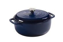 Load image into Gallery viewer, Lodge Enameled Dutch Oven, 6 Qt, Indigo
