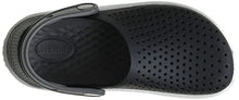 Load image into Gallery viewer, Crocs Kids' LiteRide Clog , Black/White, 7 Toddler
