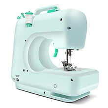 Load image into Gallery viewer, Portable Sewing Machine for Beginners, 12 Built-in Stitches Mini Embroidery Sewing Machine for Household Crafting &amp; DIY
