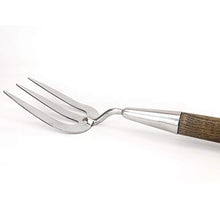 Load image into Gallery viewer, Burpee 20" Stainless Steel Fork | Durable Long Lasting Garden Tool | Leather Wrist Strap 6" Handle, 10 Year Warranty

