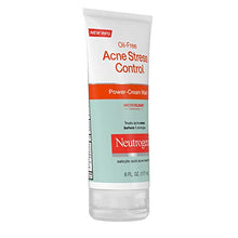 Load image into Gallery viewer, Neutrogena Oil-Free Acne Stress Control Power-Cream Face Wash, Salicylic Acid Acne Treatment for Acne-Prone Skin, 6 fl. oz (Pack of 3)
