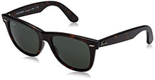 Load image into Gallery viewer, Ray-Ban Sunglasses - RB2140 Wayfarer / Frame: Tortoise Lens: Green (54mm)
