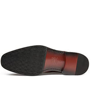 Load image into Gallery viewer, Hallow unbind Men's Handmade Dress Shoes Full Grain Leather Wingtip Brogue Oxford Formal Shoes for Men 11 Dark Brown
