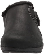 Load image into Gallery viewer, Clarks Women's Roseville Clog, Black Leather, 9
