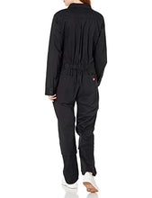 Load image into Gallery viewer, Dickies Women's Long Sleeve Cotton Twill Coverall, Black, Small
