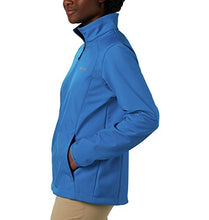 Load image into Gallery viewer, Columbia Women&#39;s Kruser Ridge II Softshell, Fathom Blue, Medium
