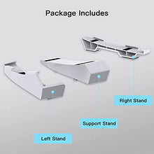 Load image into Gallery viewer, NexiGo PS5 Accessories Horizontal Stand, [Minimalist Design], PS5 Base Stand, Compatible with Playstation 5 Disc &amp; Digital Editions, White
