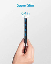 Load image into Gallery viewer, Anker 4-Port USB 3.0 Hub, Ultra-Slim Data USB Hub with 2 ft Extended Cable [Charging Not Supported], for MacBook, Mac Pro, Mac mini, iMac, Surface Pro, XPS, PC, Flash Drive, Mobile HDD

