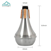Load image into Gallery viewer, Eastrock Trumpet Straight Mute Silencer Lightweight with Rubber Cork for Jazz,Classic,Beginners and Students
