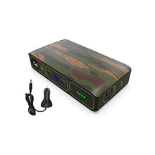 Load image into Gallery viewer, HALO Bolt Wireless Laptop Power Bank - 44400 mWh Portable Phone Laptop Charger Car Jump Starter with AC Outlet and Car Charger, Camo
