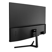 Load image into Gallery viewer, CRUA 22 Inch Computer Monitor, Full HD(1920x1080P) 75HZ VA Desktop Display, 3 Sides Zero Frame 178° Wide View Angle PC Monitor with Eye-Care Technology, Support VESA, VGA&amp;HDMI Port-Black

