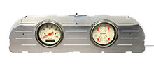 Load image into Gallery viewer, 1960 1961 1962 1963 Chevy Truck 2 Gauge Dash Panel Insert 3 3/8&quot; Quad Style Programmable
