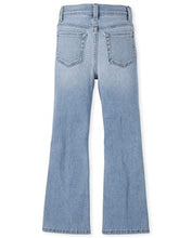 Load image into Gallery viewer, The Children's Place Girls' Fashion Denim, Flare-Ruby WASH, 4
