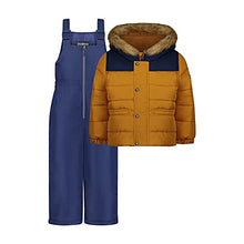 Load image into Gallery viewer, OshKosh B'Gosh boys Oshkosh Two Piece Snowsuit, Yellow, 12 US
