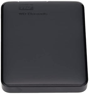 WD 2TB Elements Portable External Hard Drive HDD, USB 3.0, Compatible with PC, Mac, PS4 & Xbox - WDBU6Y0020BBK-WESN