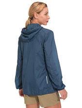 Load image into Gallery viewer, Little Donkey Andy Women&#39;s UPF 50 Protection Jacket Lightweight Packable Full Zip Hoodie for Running Cycling Walking, Navy Blue Large
