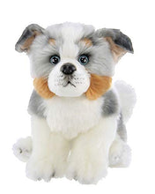 Load image into Gallery viewer, Bearington Hogan Plush Australian Shepherd Stuffed Animal Puppy Dog, 13 Inch
