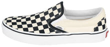 Load image into Gallery viewer, Vans Unisex Adults' Classic Slip On, Black And White Checker/White, 6.5 Men US / 8 Women US
