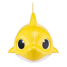 Load image into Gallery viewer, Robo Alive Junior Baby Shark Battery-Powered Sing and Swim Bath Toy by ZURU - Baby Shark (Yellow)
