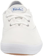 Load image into Gallery viewer, Keds Women's Champion Original Leather Lace-Up Sneaker, White, 9 S US
