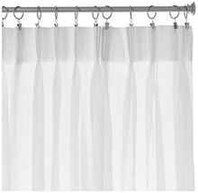 Load image into Gallery viewer, Stylemaster Splendor Pinch Pleated Drapes Pair, 2 of 72" by 84", White
