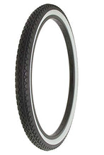 Load image into Gallery viewer, Alta Bicycle Tire Duro 26 x 2.125 Bike Thread Diamond Drizzle Style (Black/White)
