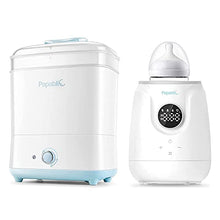 Load image into Gallery viewer, Bottle Electric Steam Sterilizer and Dryer Bundle with 5-in-1 Ultra-Fast Baby Bottle Warmer
