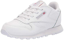 Load image into Gallery viewer, Reebok unisex baby Classic Leather Sneaker, White, 8 Infant US
