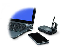 Load image into Gallery viewer, Plantronics - Voyager 5200 UC (Poly) - Bluetooth Single-Ear (Monaural) Headset - USB-A Compatible to connect to your PC and/or Mac - Works with Teams, Zoom &amp; more - Noise Canceling
