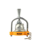 Load image into Gallery viewer, RETRUE Universal Coupler Lock Trailer Locks Ball Hitch Trailer Hitch Lock Adjustable Security Heavy-Duty Steel fits 1-7/8 Inch, 2 Inch, 2-5/16 Inch Couplers, Yellow, Lightweight
