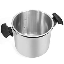 Load image into Gallery viewer, Barton 10.5 Quart Pressure Cooker Stovetop With Easy-Lock Lid Commercial 18/8- Stainless Steel Instant Fast Cooking with Recipes Book
