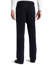 Load image into Gallery viewer, Haggar mens Cool 18 Hidden Expandable Waist Pleat Front Pant- Regular and Big &amp; Tall Sizes dress pants, British Khaki, 36W x 32L US
