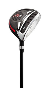 14 Piece Men's All Graphite Senior Complete Golf Clubs Package Set Titanium Driver, Fairway, Hybrid, S.S. 5-PW Irons, Putter, Stand Bag - A Flex SHAFTS