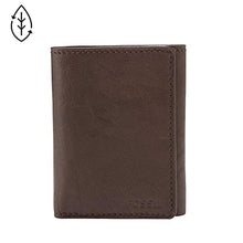 Load image into Gallery viewer, Fossil Ingram Extra Capacity Trifold Men's Wallet Brown
