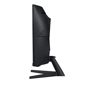 SAMSUNG 32” Odyssey G5 Gaming Monitor, WQHD (2560x1440), 144Hz, Curved, 1ms, HDMI, Display Port, AMD FreeSync Premium, HDR10, LC32G55TQWNXZA, Black