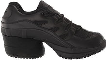 Load image into Gallery viewer, Z-CoiL Women's Freedom Slip Resistant Enclosed Coil Leather Tennis Shoe (Black, Numeric_9)
